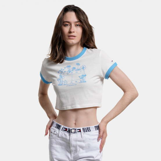 Tommy Jeans Homegrown Γυναικείο Cropped T-shirt