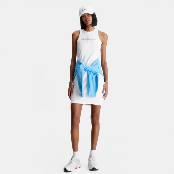 Calvin Klein Archival Monologo Rib Tank Dress