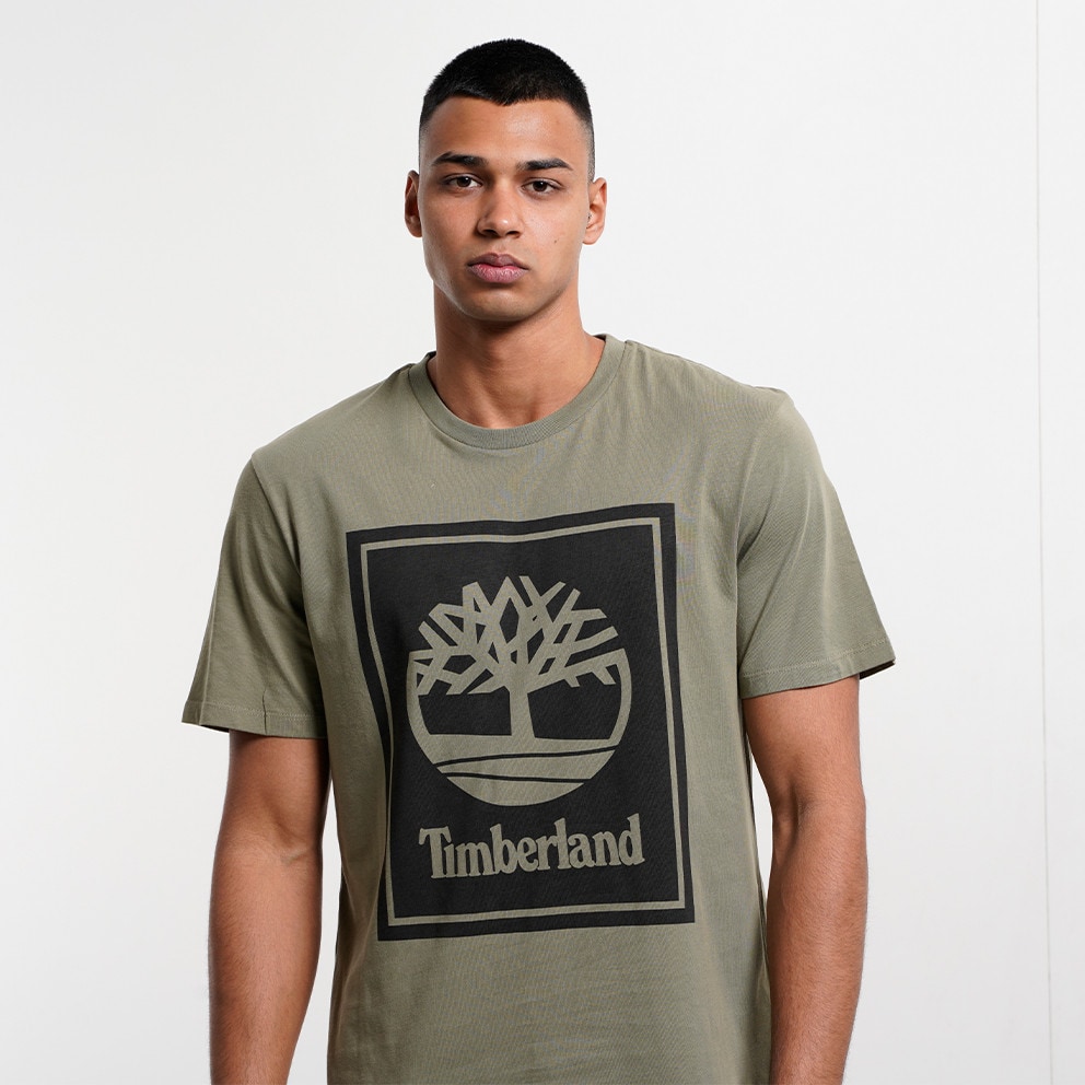 Timberland Front Stack Logo Men's T-Shirt