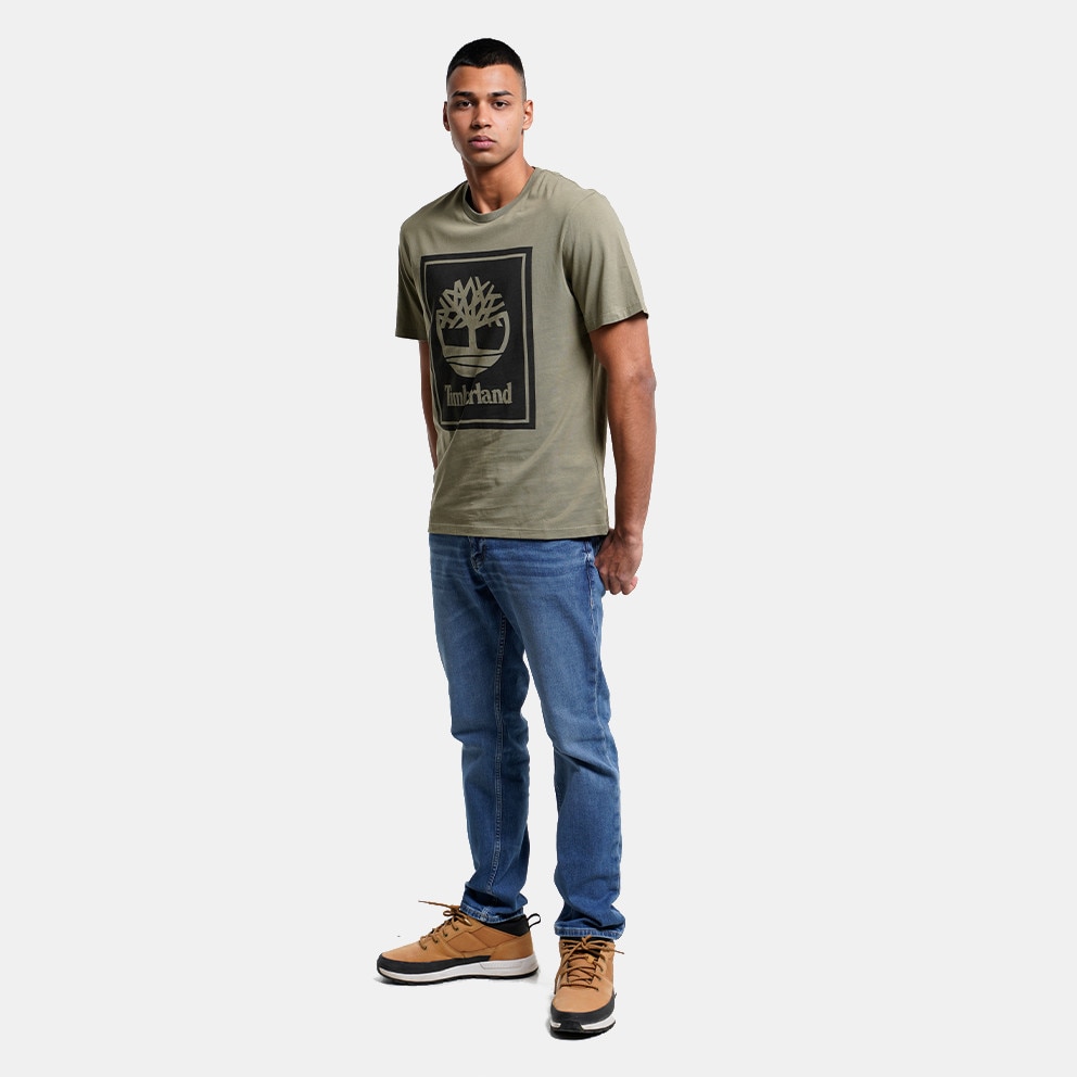 Timberland Front Stack Logo Ανδρικό T-Shirt