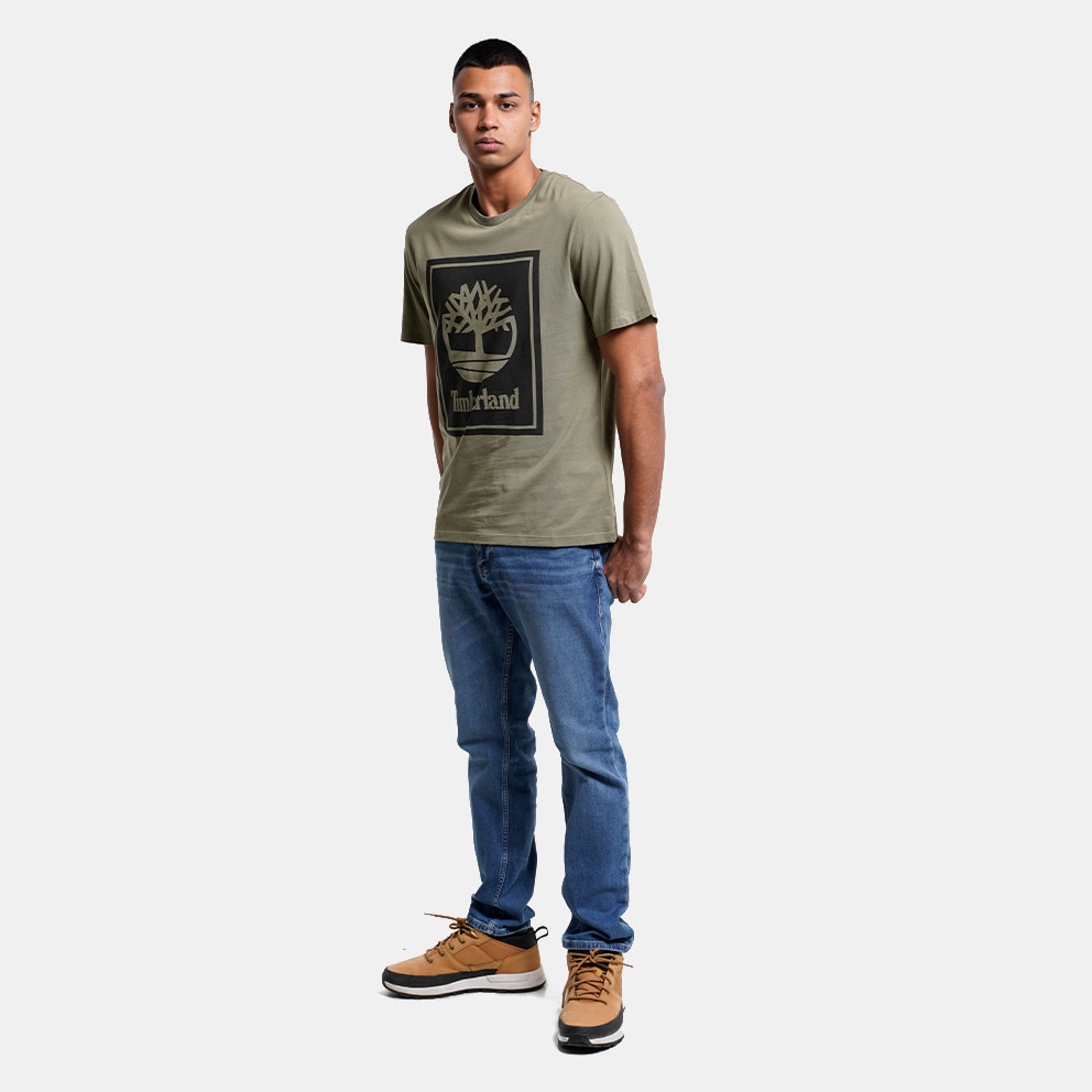 Timberland Front Stack Logo Ανδρικό T-Shirt