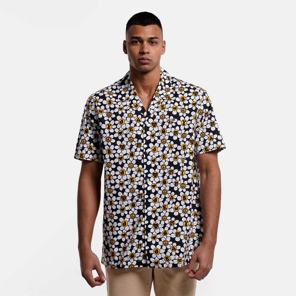 Tommy Jeans Tjm Aop Nyc Grown Daisy Shirt