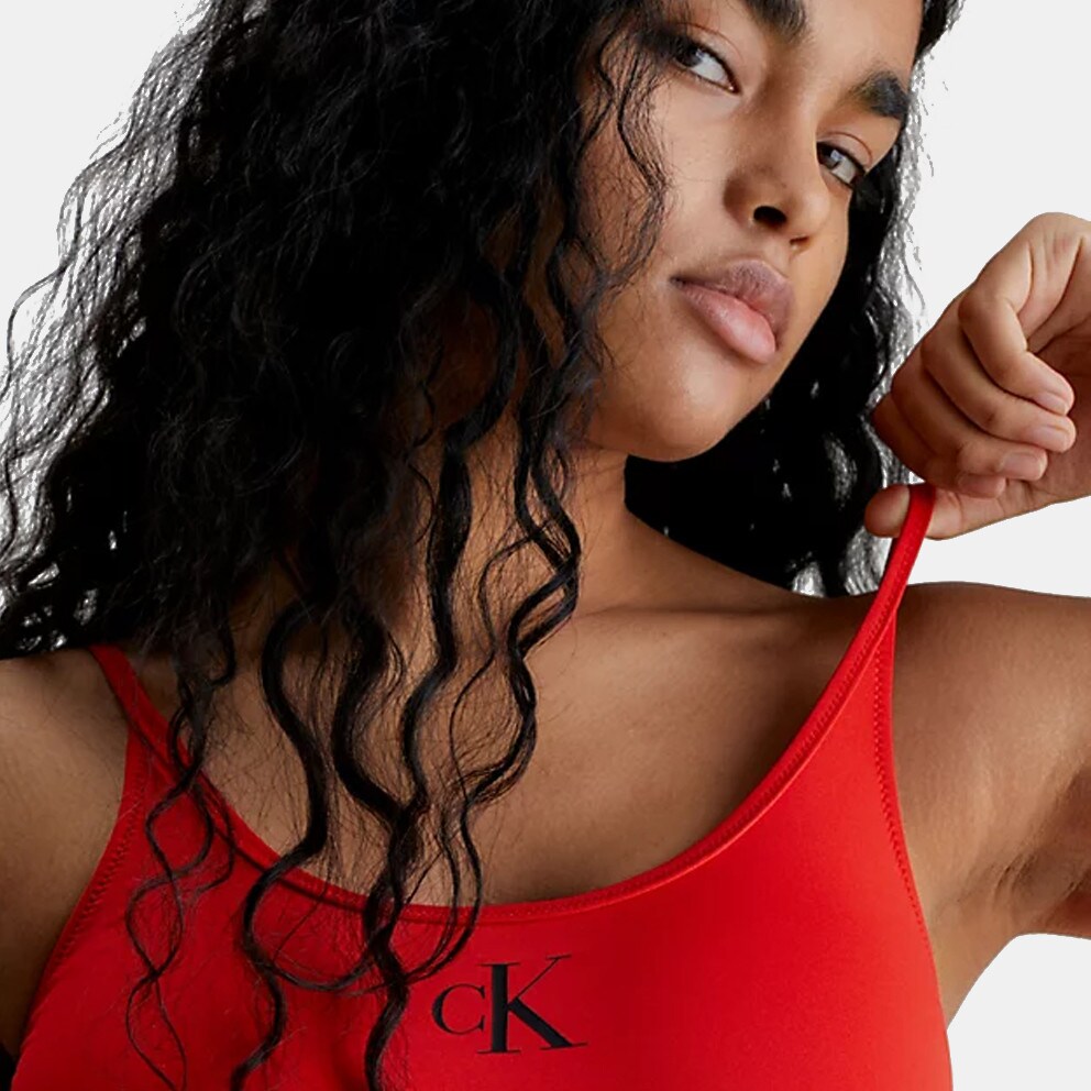 Calvin Klein Scoop Back Γυναικείο Ολόσωμο Μαγιό