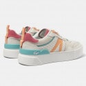 Lacoste L002 Leather Heel Pop Trainers Women's Shoes