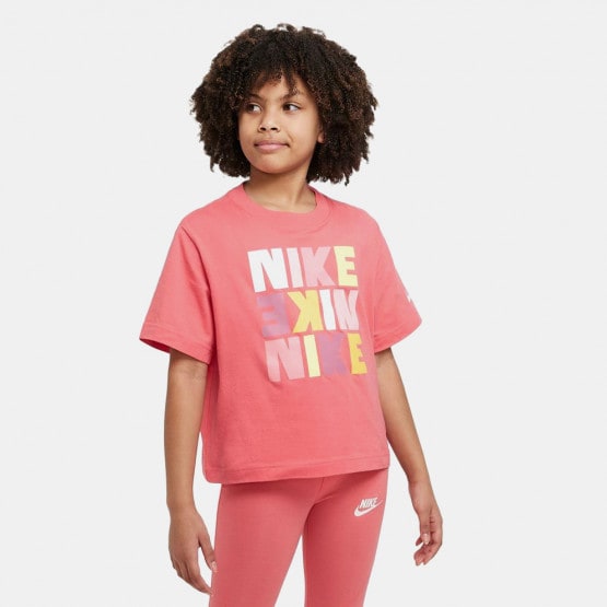 Nike Sportswear Boxy Print Kids' T-shirt