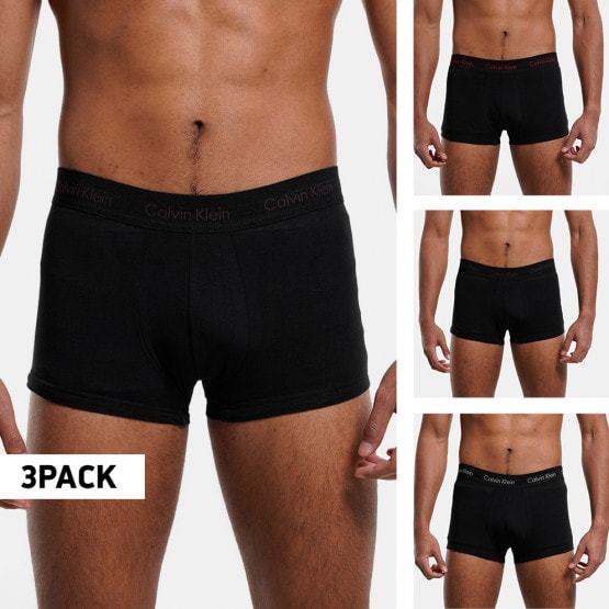 Calvin Klein Low Rise Trunk 3-Packs Ανδρικά Μποξεράκια