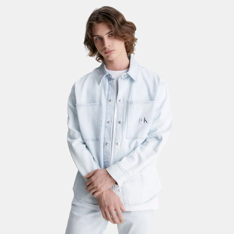 Calvin Klein Linear Denim Oversized Μen's Shirt