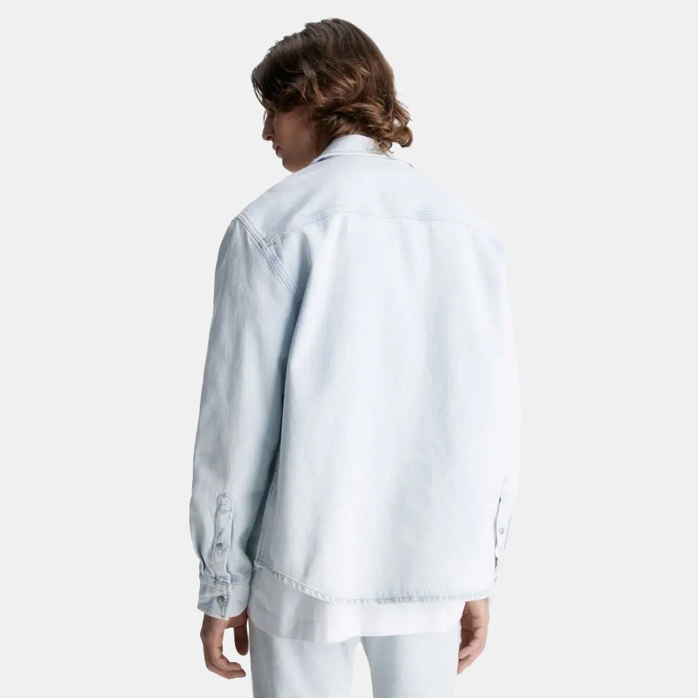 Calvin Klein Linear Denim Oversized Μen's Shirt