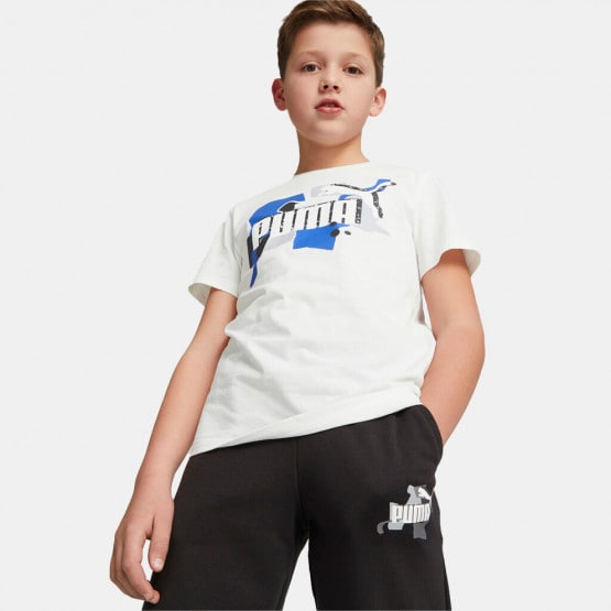 Puma Essential Street Art Logo Kids' T-Shirt