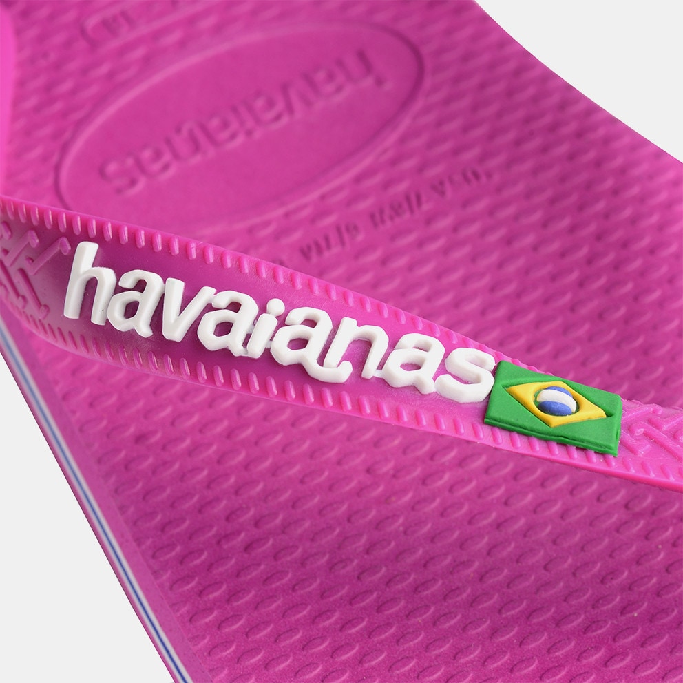 Havaianas Brasil Logo Kids' Flip-Flops