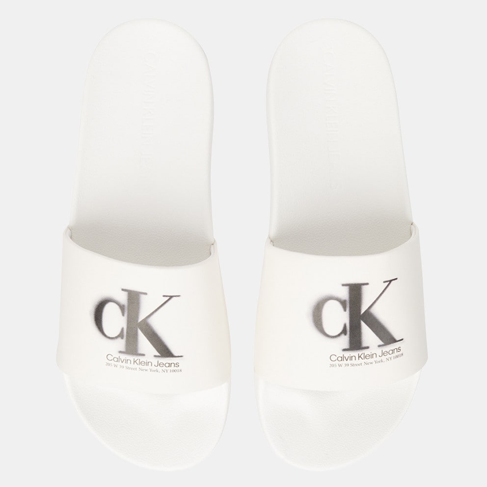 Calvin Klein Oversized Brand Ανδρικά Slides