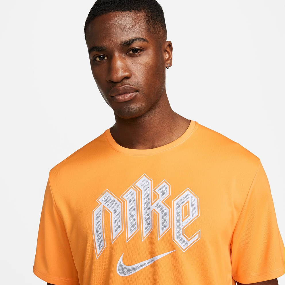 Nike Dri-FIT Run Division Miler Men's T-shirt Orange DX0839-836