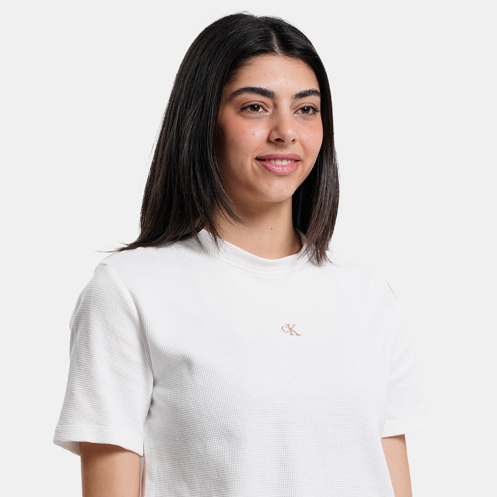 Calvin Klein Waffle Γυναικείο T-Shirt