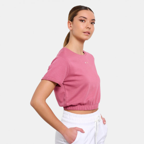 BodyTalk Snaps Cropped Women's T-Shirt