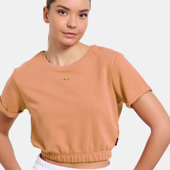 BodyTalk Snaps Cropped Women's T-Shirt