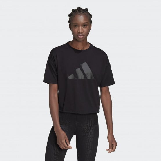 adidas Performance Train Icons 3 Bar Logo Γυναικείο T-Shirt