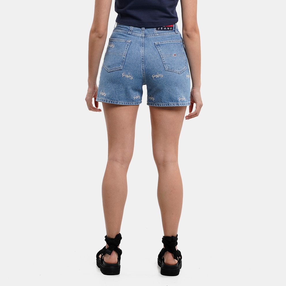 Tommy Jeans Mom Women s Shorts Blue DW0DW15601 1A5NI