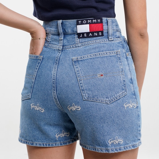 Tommy Jeans Mom Women s Shorts Blue DW0DW15601 1A5NI