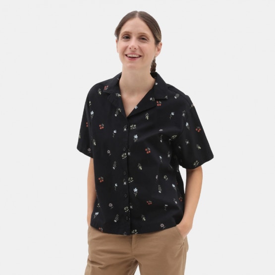 Vans Micro Ditsy Woven Top Black
