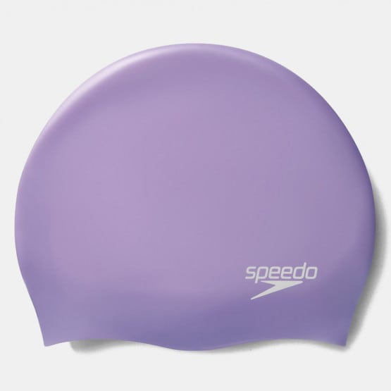 Speedo Plain Moulded Silicone Σκούφος Κολύμβησης