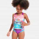 Speedo Girls Digital Printed Παιδικό Μαγιό