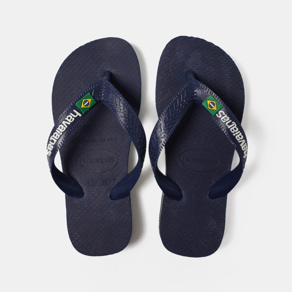 Havaianas Brasil Logo Kids' Flip Flops