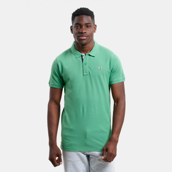 Tommy Jeans Placket Ανδρικό Polo T-shirt