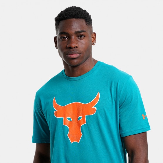 Under Armour Project Rock Brahma Bull Men s T shirt Blue 1361733 722