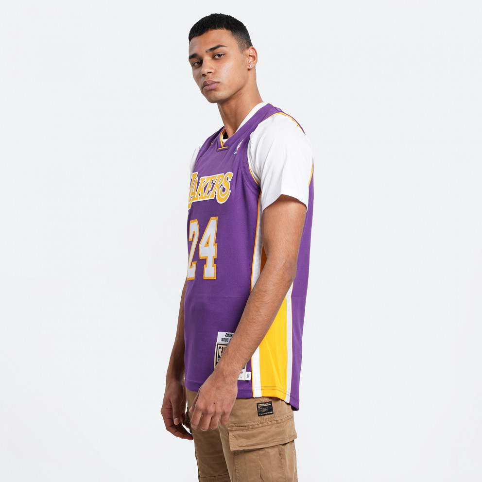 Mitchell & Ness Authentic Los Angeles Lakers Kobe Bryant Road Finals 2008-09 Jersey