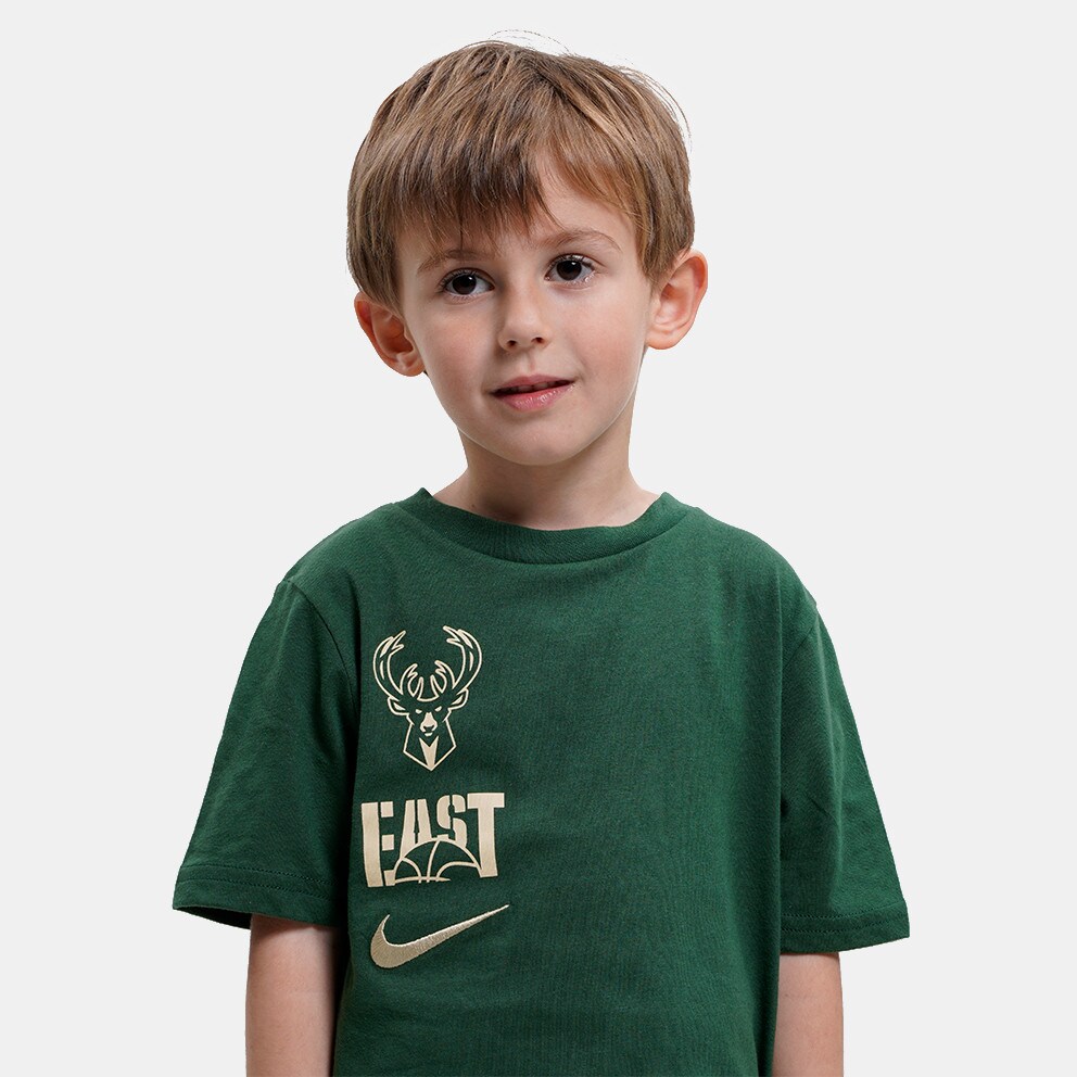 Nike NBA Milwaukee Bucks Βρεφικό T-Shirt