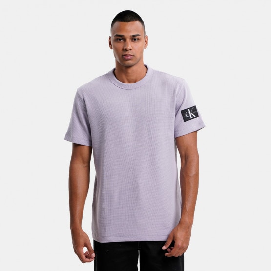 Calvin Klein Badge Waffle Ανδρικό T-shirt