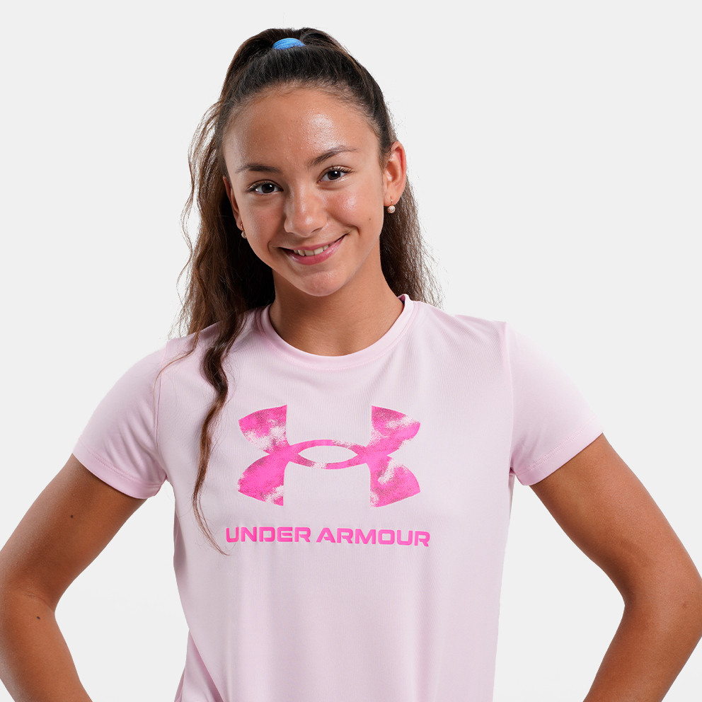 Under Armour Tech Solid Print Παιδικό T-shirt