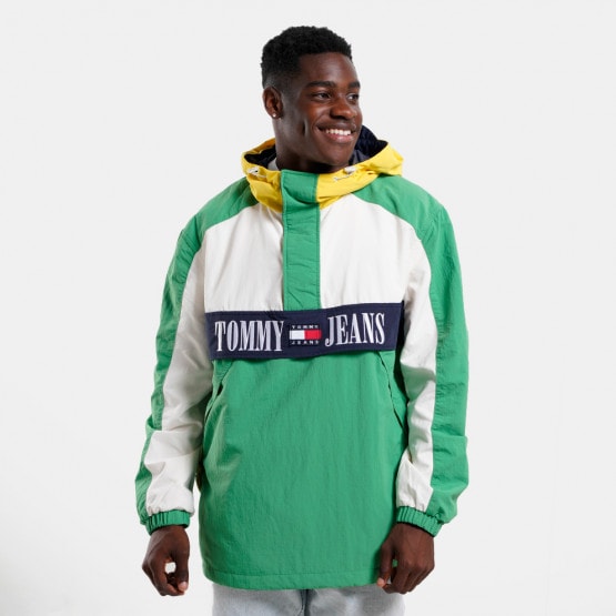 Tommy Jeans Chicago Archive Popover Men's Windbreaker Jacket