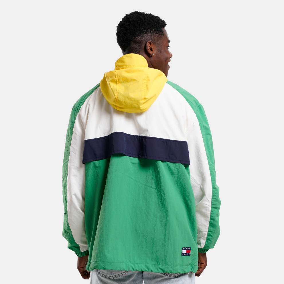 Tommy Jeans Chicago Archive Popover Men's Windbreaker Jacket