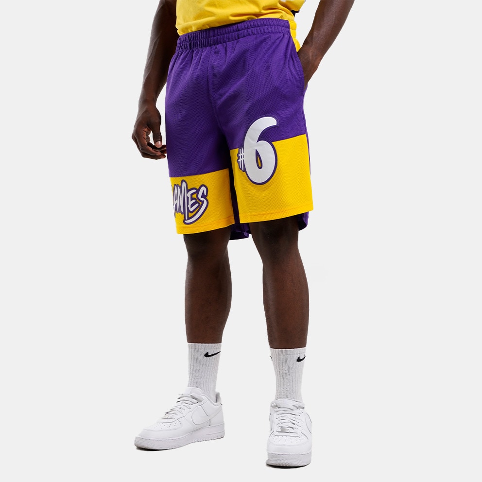 NBA LeBron James Los Angeles Lakers Pandemonium Ii N&N Men's Shorts