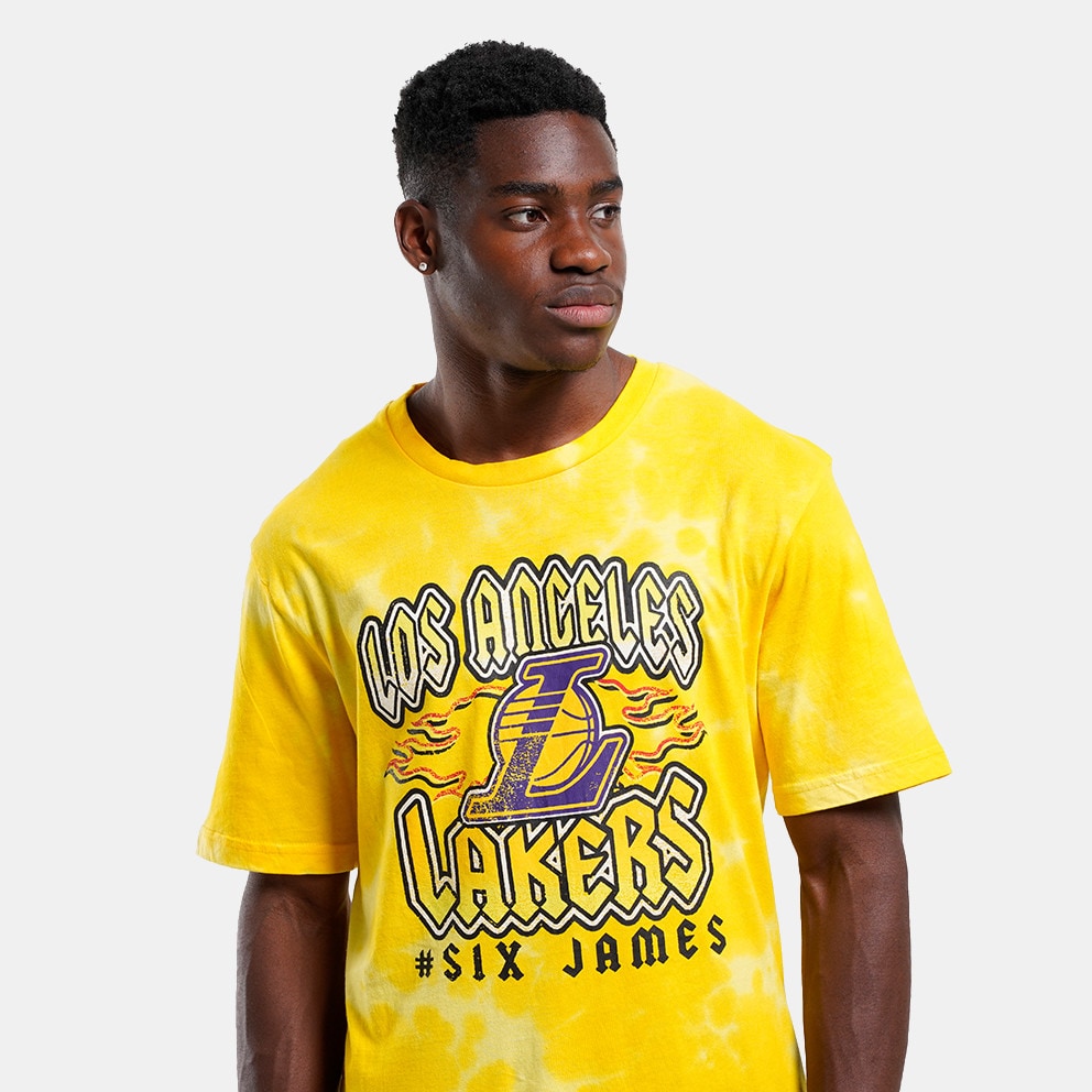 NBA LeBron James Los Angeles Lakers School Of Rock Ανδρικό T-shirt