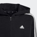 adidas Essentials 3-Stripes Fleece Full-Zip Hoodie