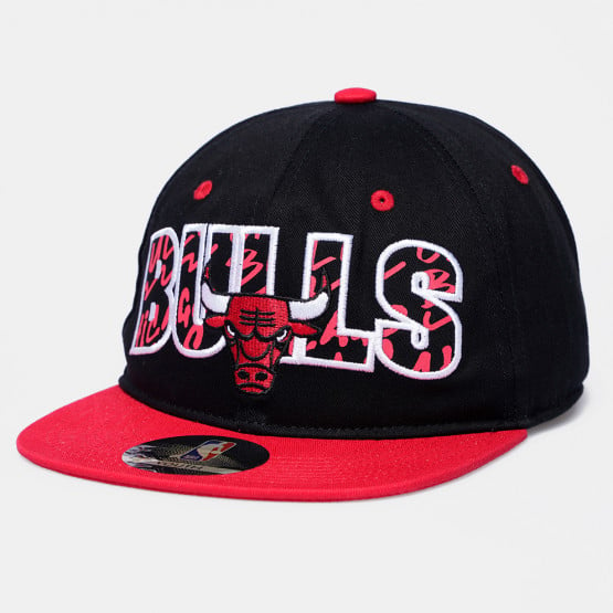 NBA Print Applique Deadstock Chicago Bulls Παιδικό Καπέλο