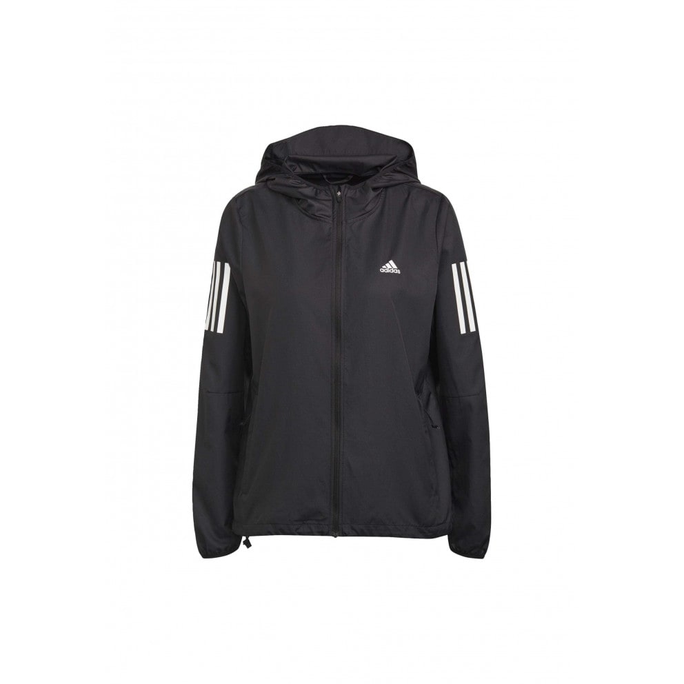 adidas Performance Own the Run Hooded Running Γυναικείο Αντιανεμικό Μπουφάν