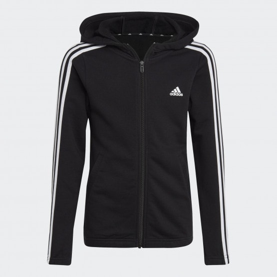 adidas Essentials 3-Stripes Full-Zip Hoodie