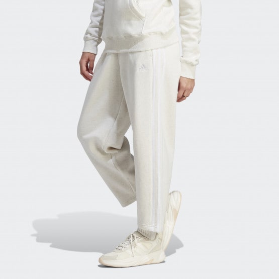 adidas Essentials 3 Stripes Fleece Women's Trackpants