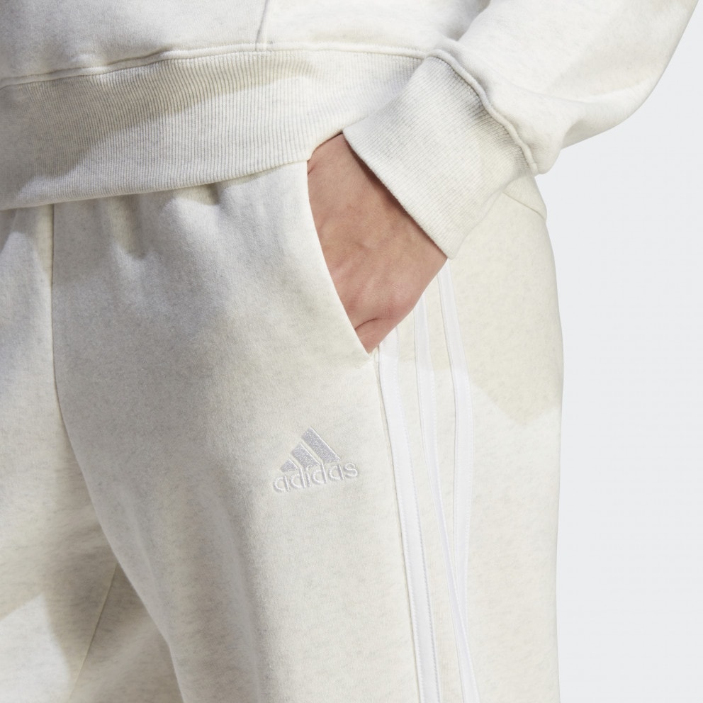 adidas Essentials 3 Stripes Fleece Women's Trackpants