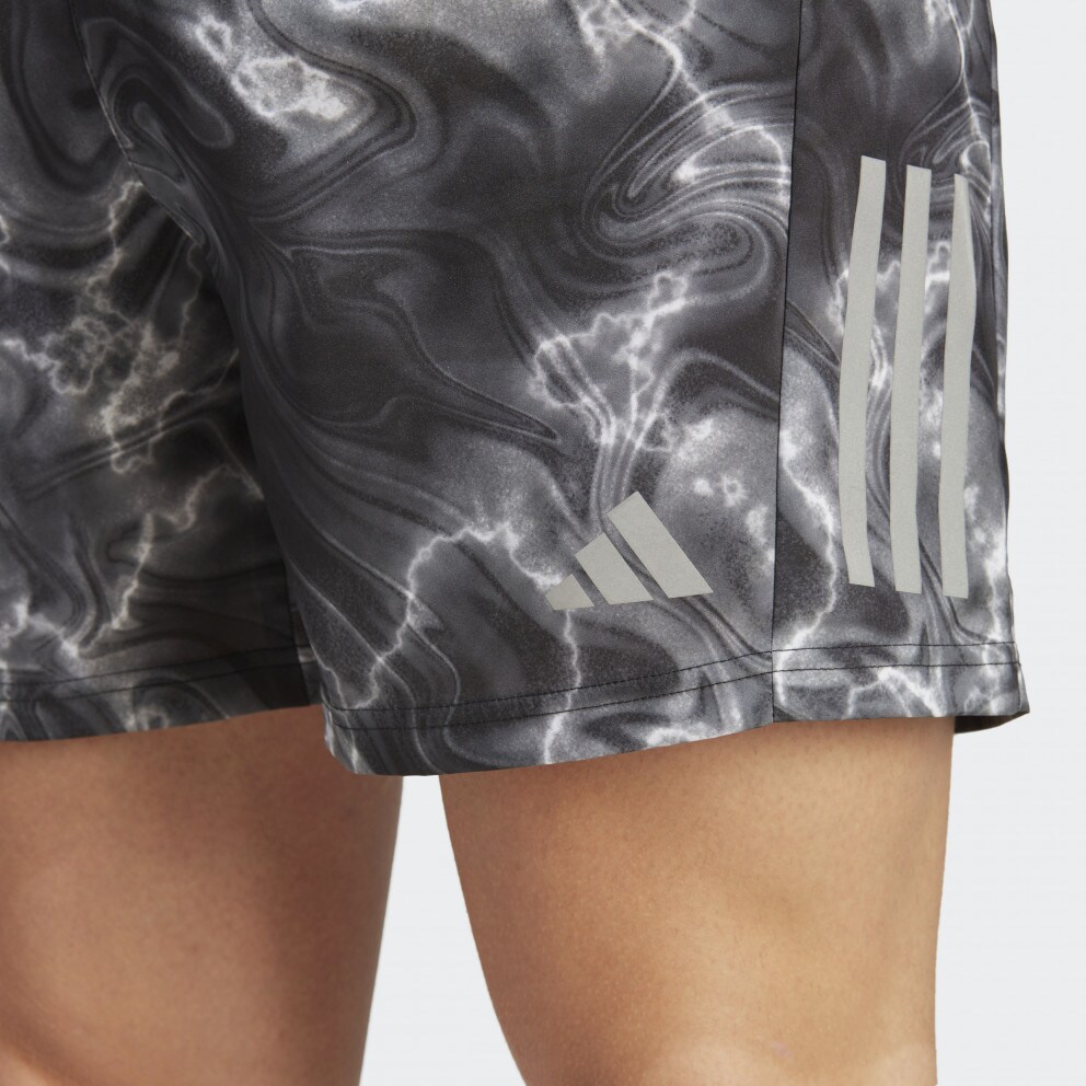 adidas Own The Run Allover Print Men's Running Shorts