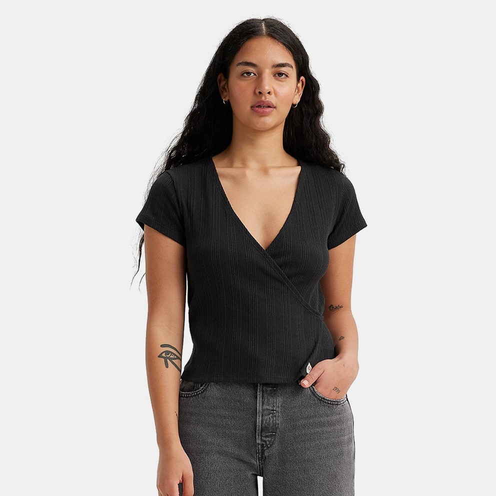 Levi's Dry Goods Pointelle Wrap Γυναικείο T-shirt