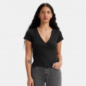 Levi's Dry Goods Pointelle Wrap Women's T-shirt