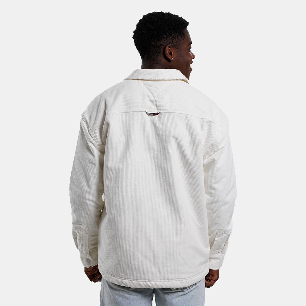 Tommy Jeans Sherpa Lined Cord Overshirt Regular Fit Men's Shirt