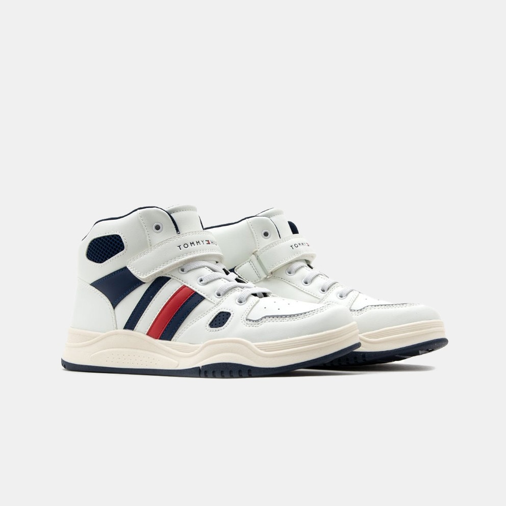 Tommy Jeans Stripes High Top Παιδικά Μποτάκια