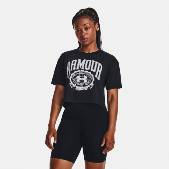 Under Armour Collegiate Γυναικείο Crop Top T-shirt