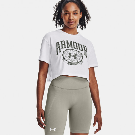 Under Armour Collegiate Γυναικείο Crop Top T-shirt