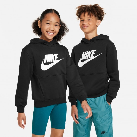 Nike Sportswear Club Big Logo Παιδική Μπλούζα με Κουκούλα